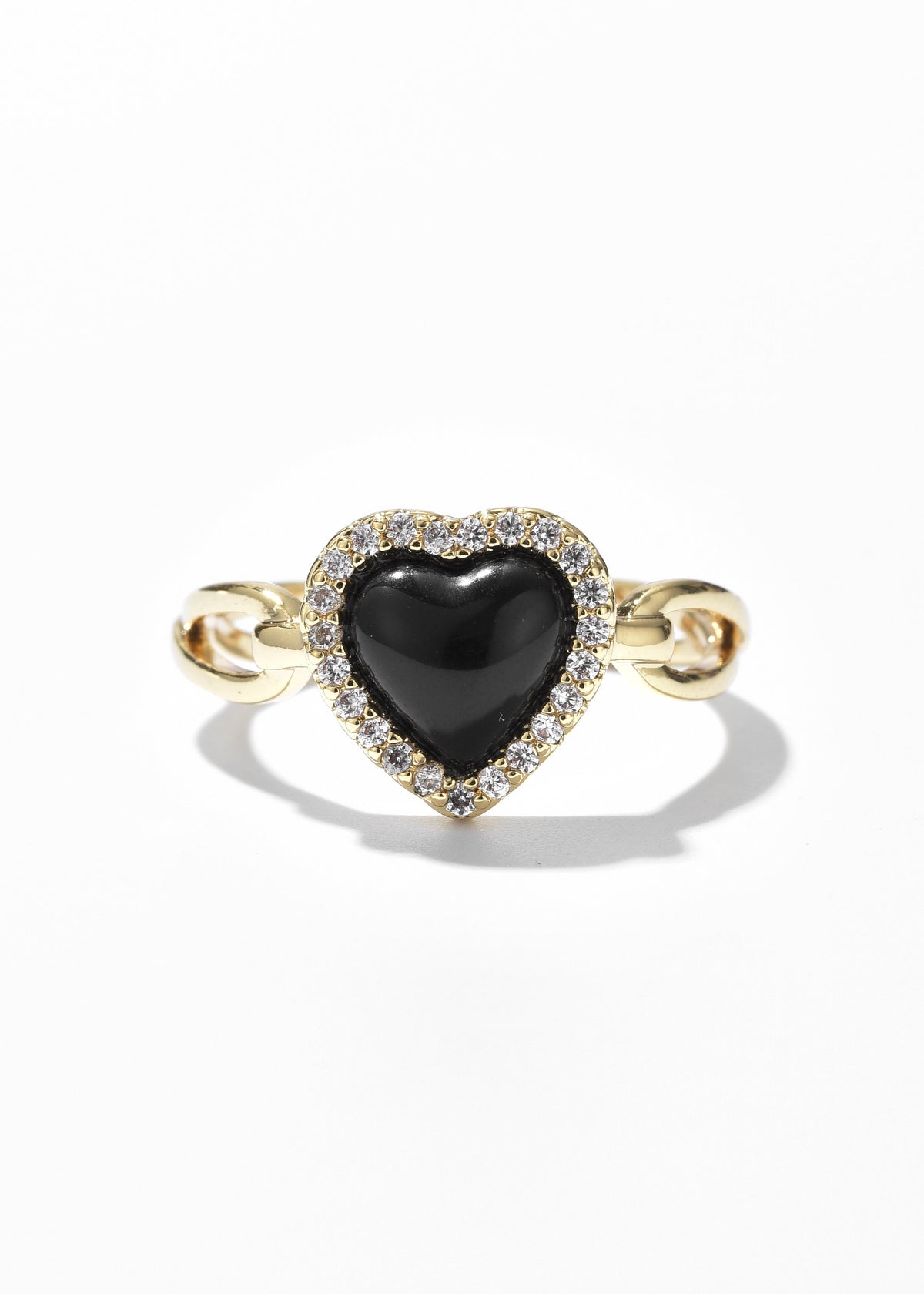 Black Heart Ring