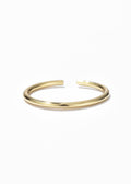 Sleek Gold Band Ring