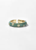 Chroma Drip Enamel Band Rings