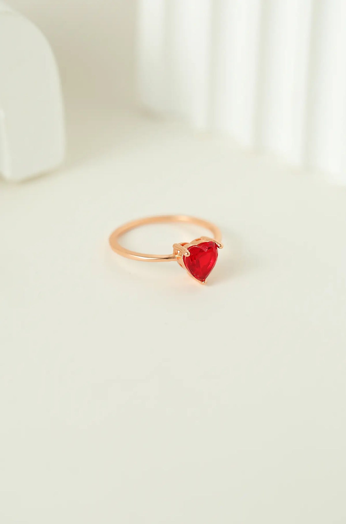 Red Heart Ring