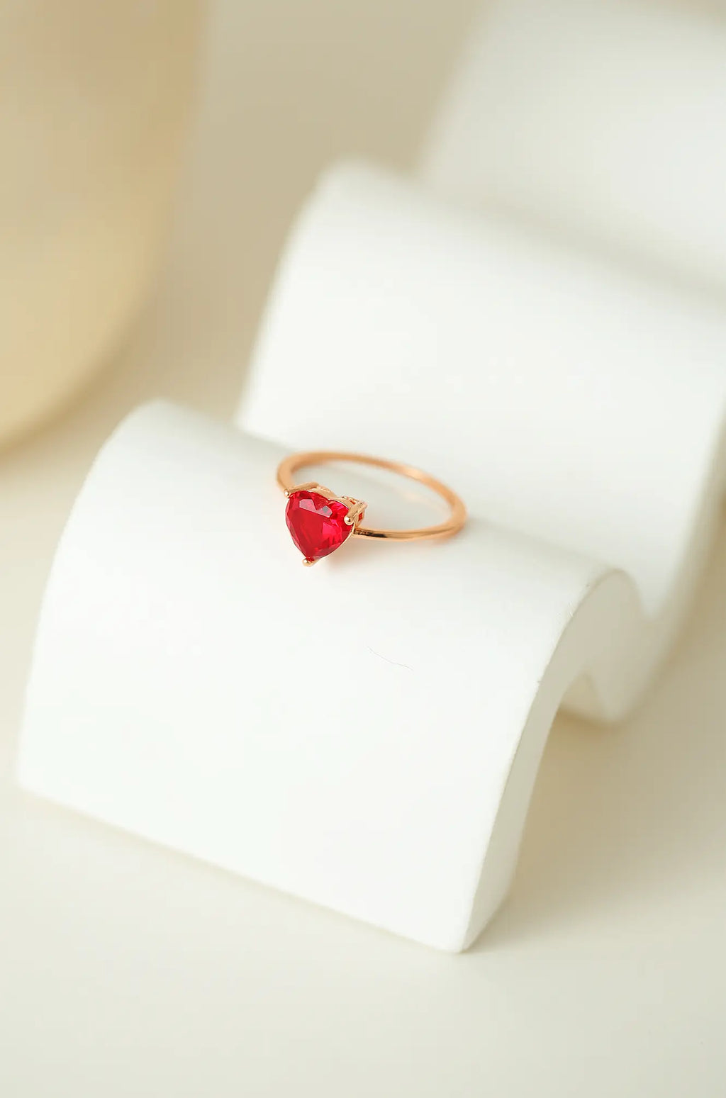 Red Heart Ring
