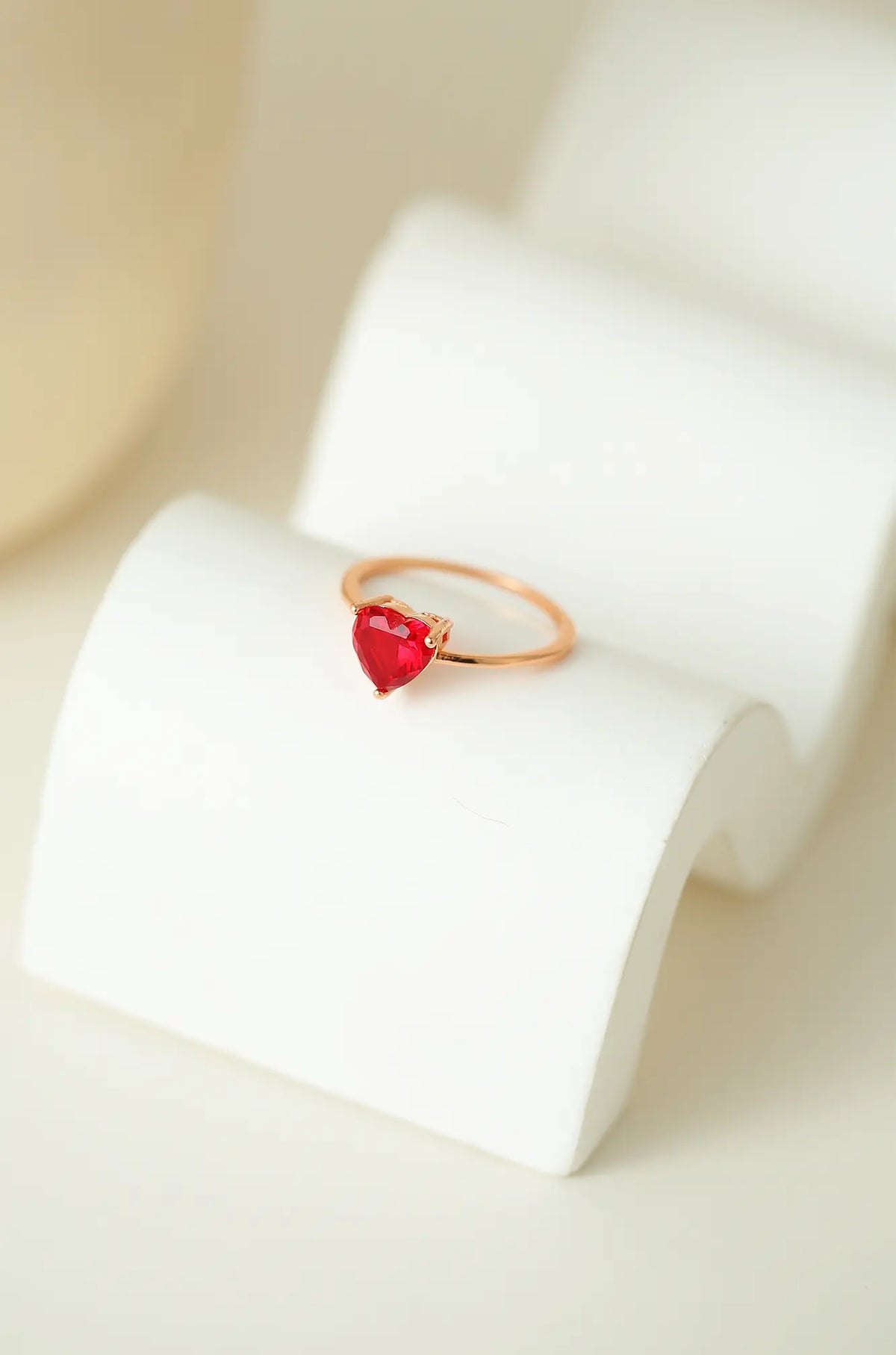 Red Heart Ring