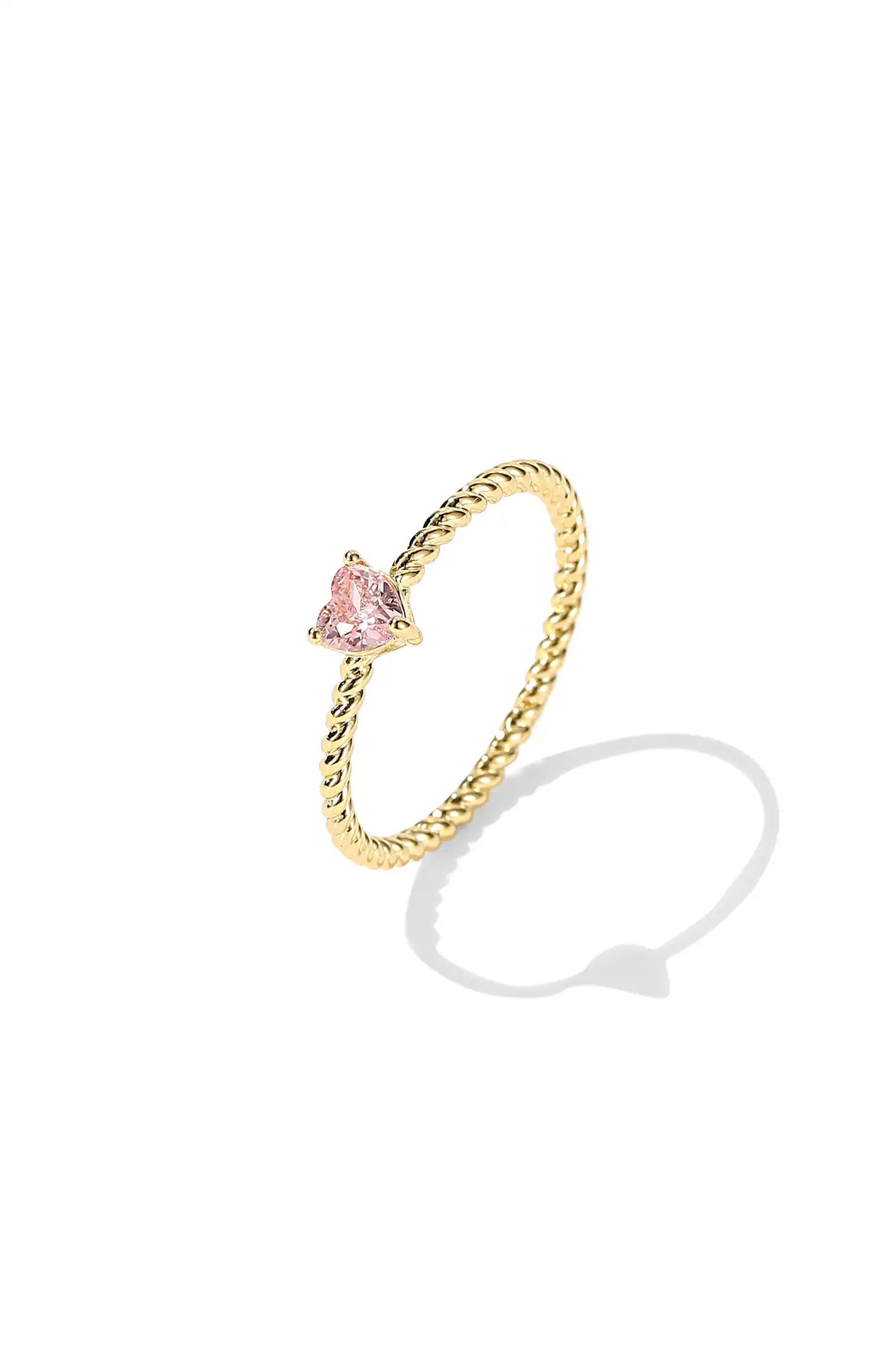 Heart Halo Ring