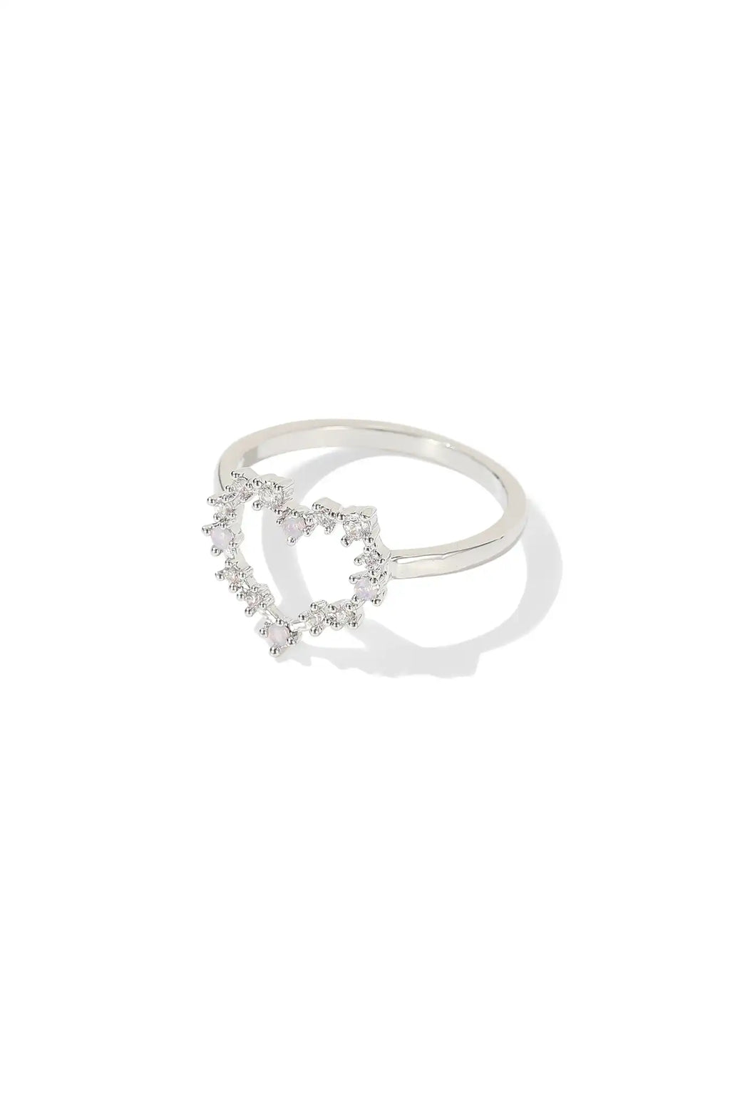 Heart Halo Ring