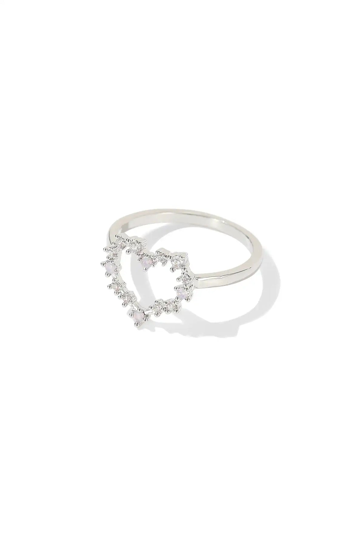 Heart Halo Ring