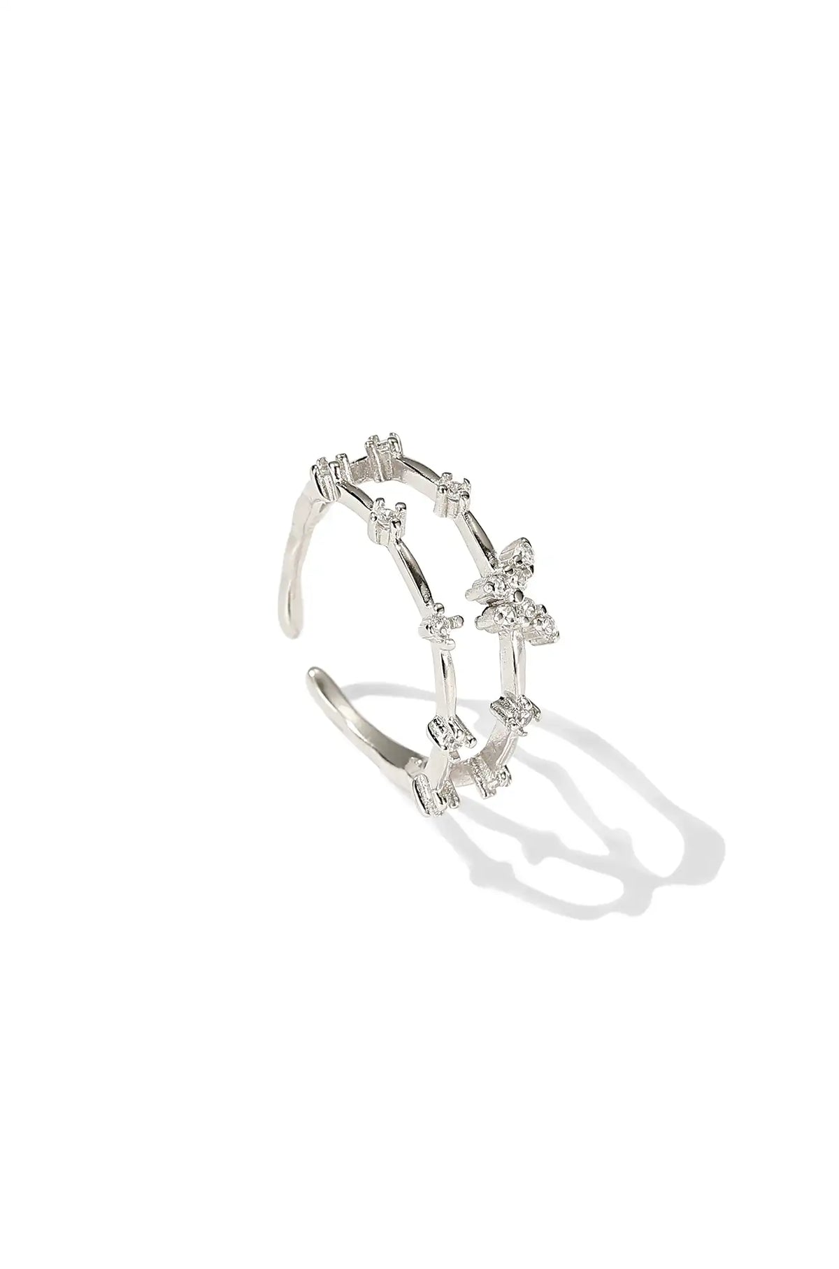 Sterling Silver Butterfly Ring