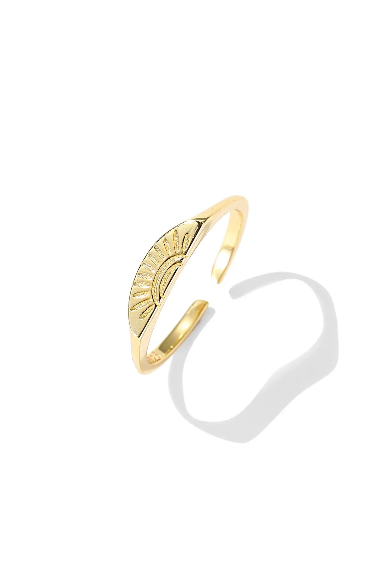 Half Moon Half Star Couples Ring