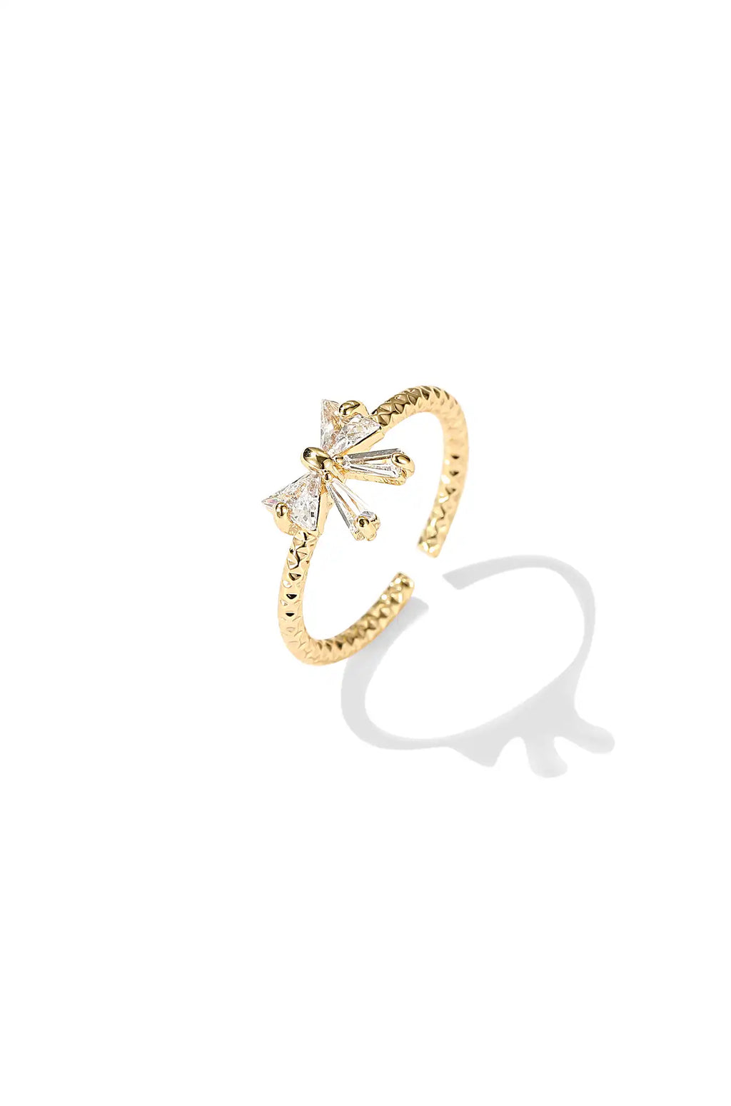 Bowtie Sparkle Ring