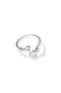 Opal Heart Ring