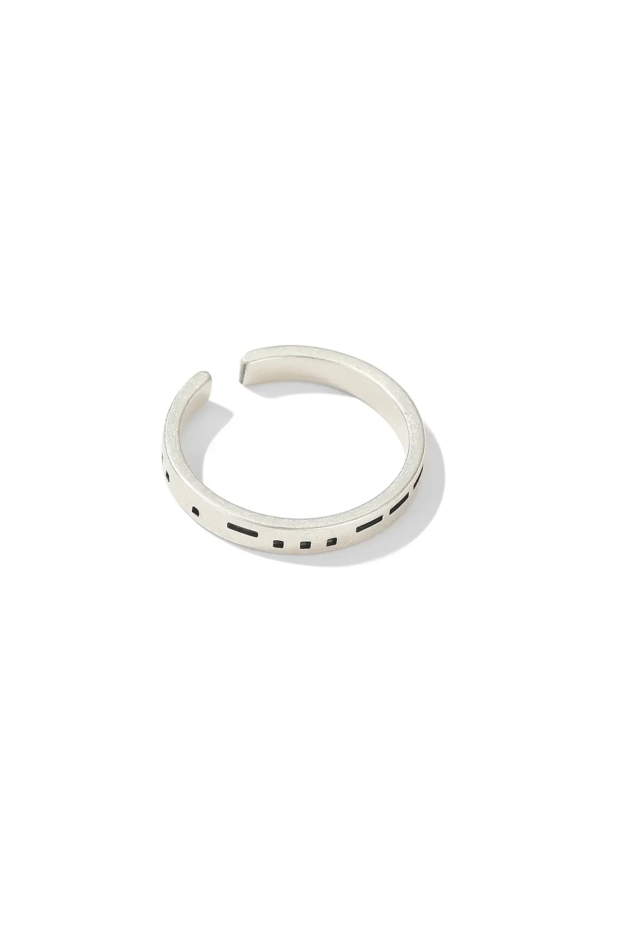 Couple Morse Code Ring