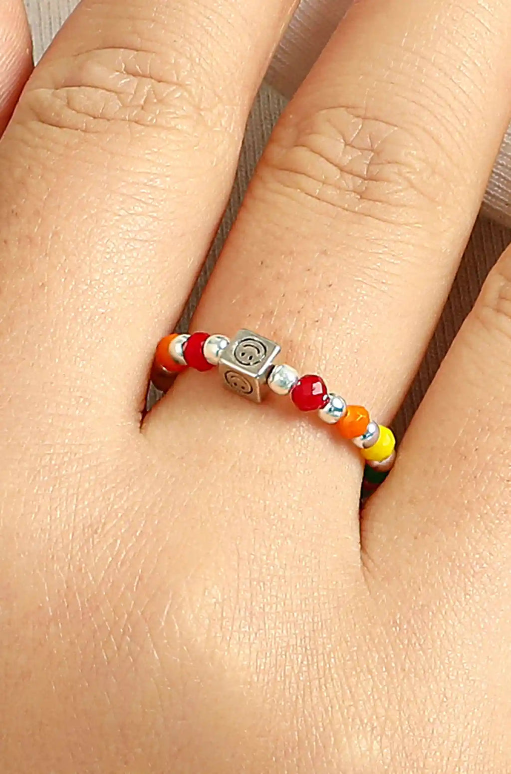 Rainbow Smile Ring