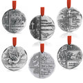 Bible Verse 6-Piece Ornament Set