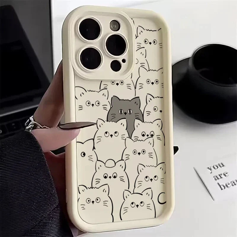 Original Funny Cat Women Phone Case