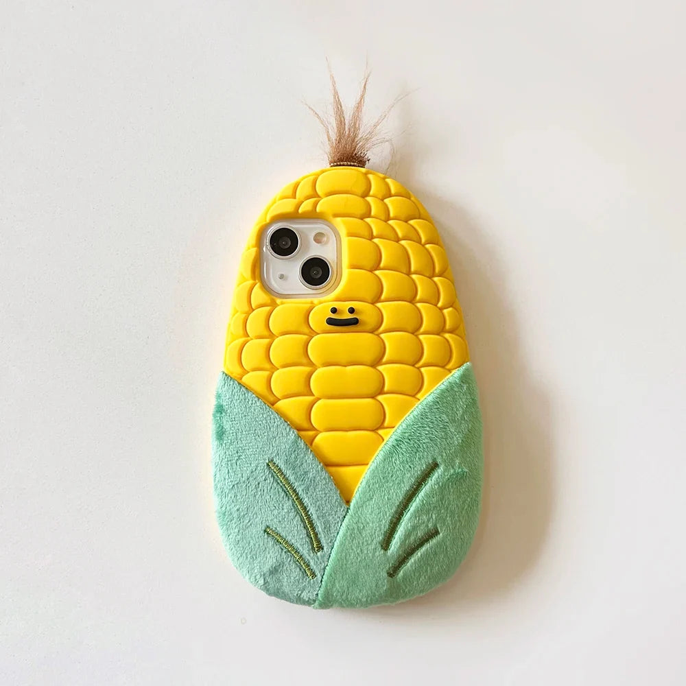 Funny 3D Corn Phone Case