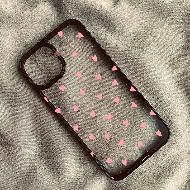 Fashion Pink Little Love Heart Phone Case