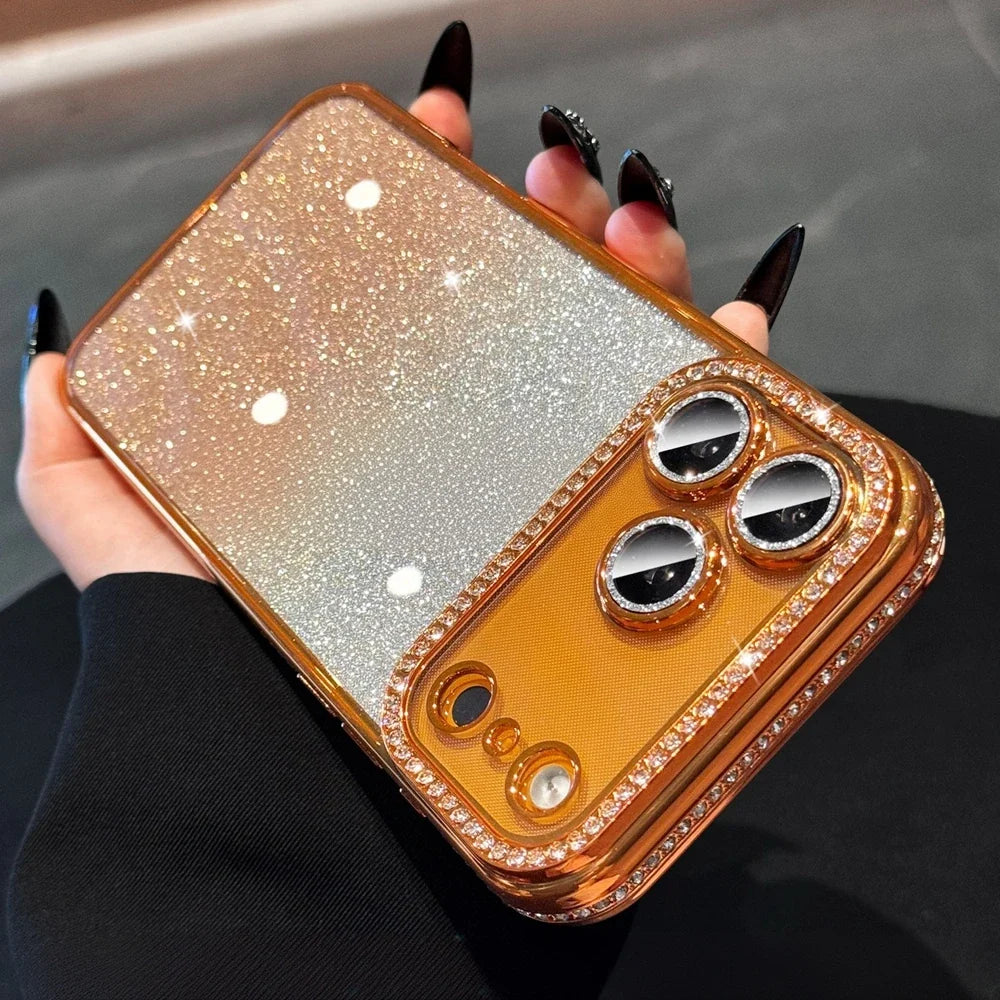 Luxury Gradient Diamond Magsafe Case For iPhone