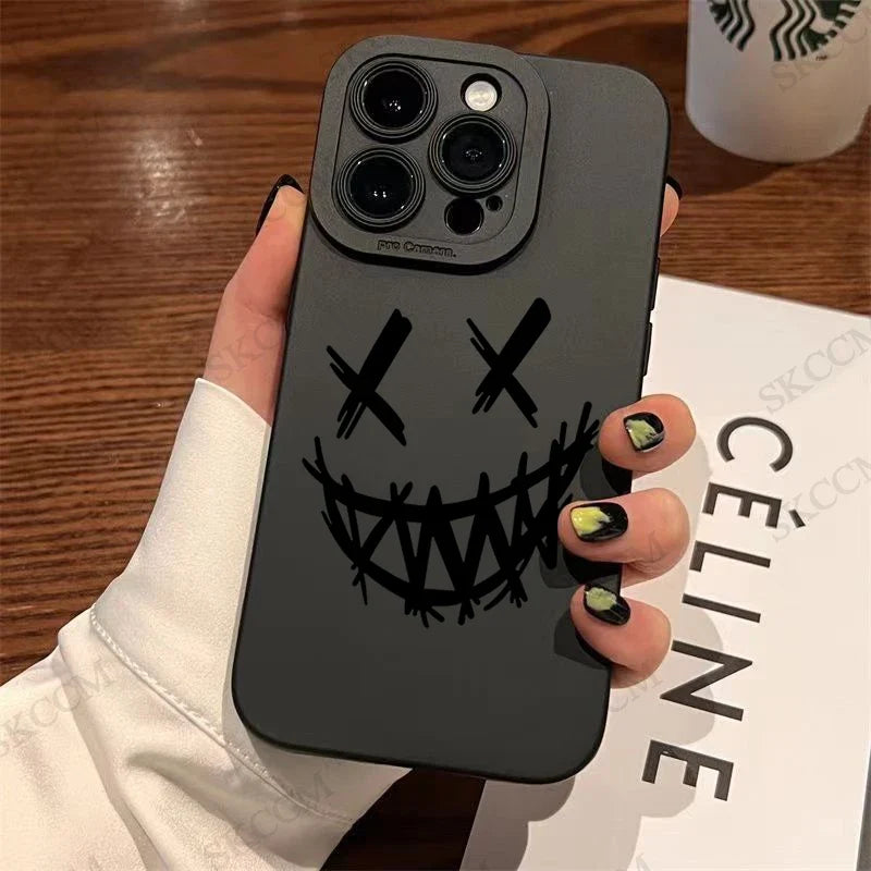 Smiling Devil Phone Case For iPhone