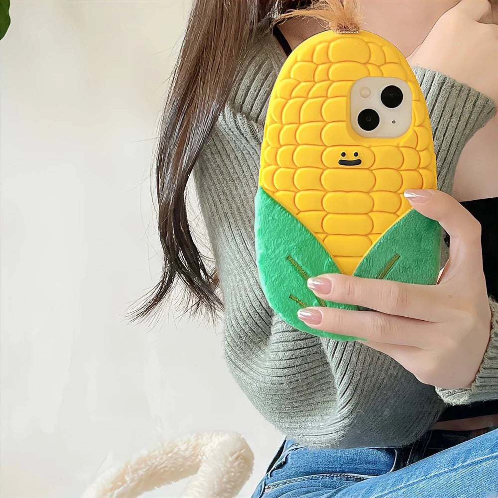 Funny 3D Corn Phone Case