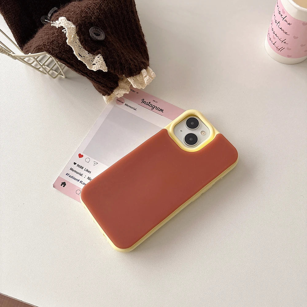 Jelly Colored Liquid Women Girls Magnetic Slim Soft Silicone Phone Case