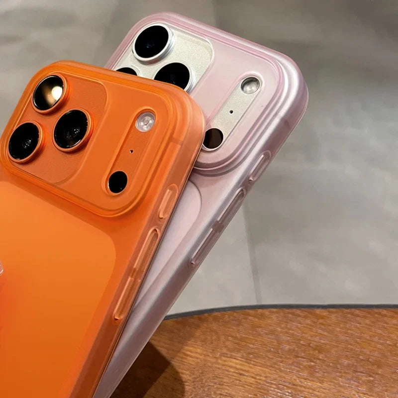 Official Matte Translucent Phone Case For iPhone