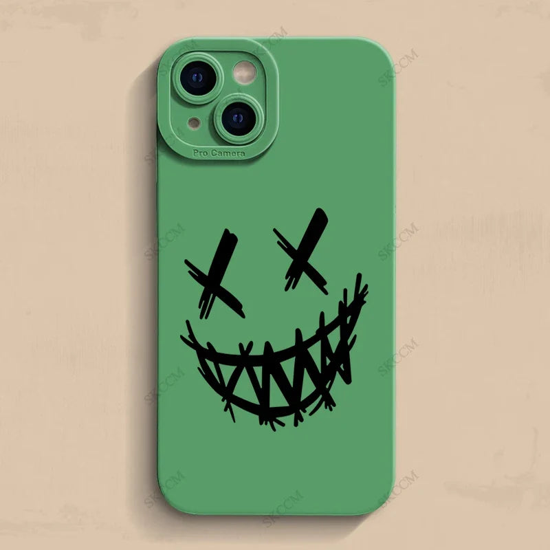 Smiling Devil Phone Case For iPhone