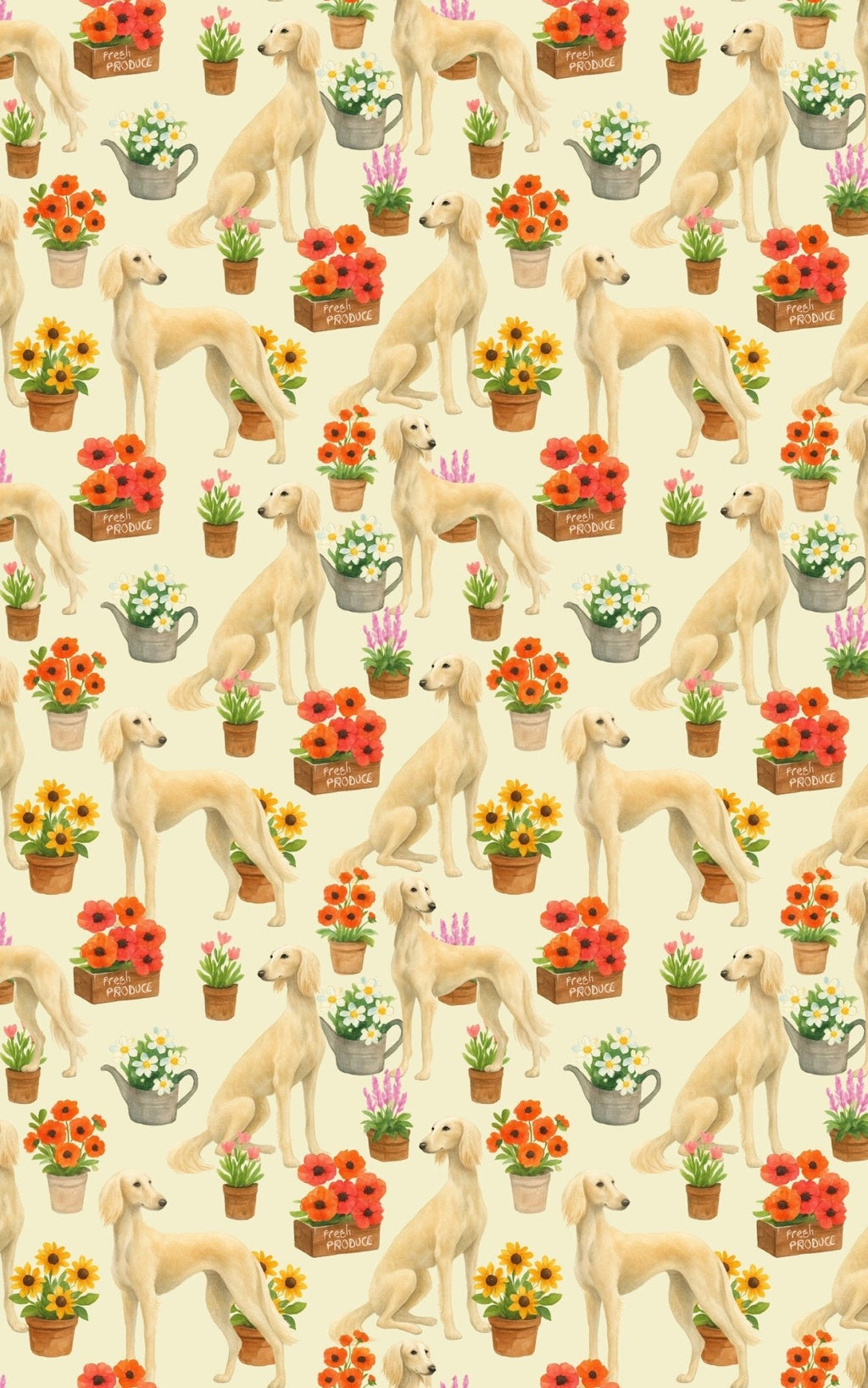 Potted Grace Wrapping Paper