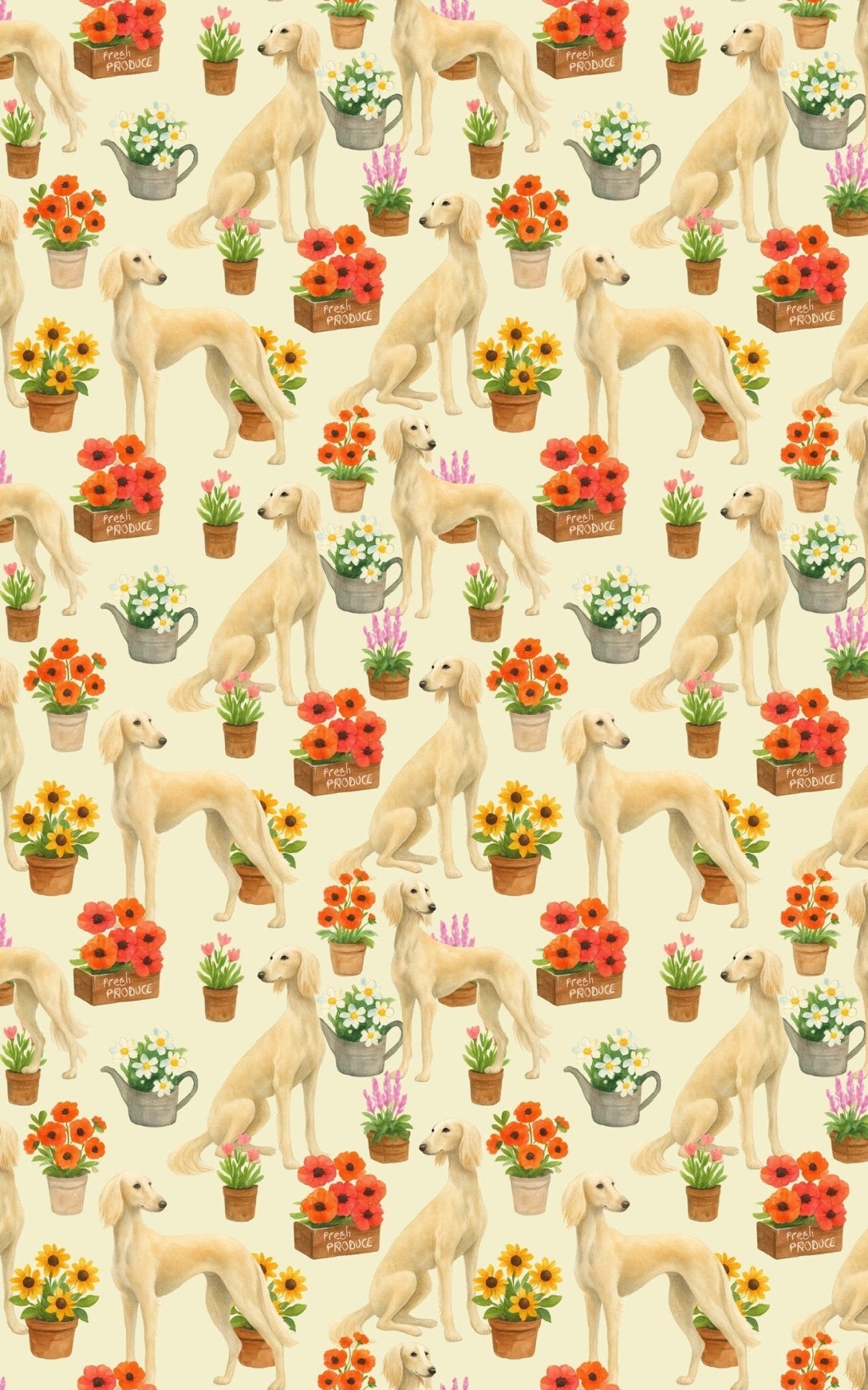 Potted Grace Wrapping Paper