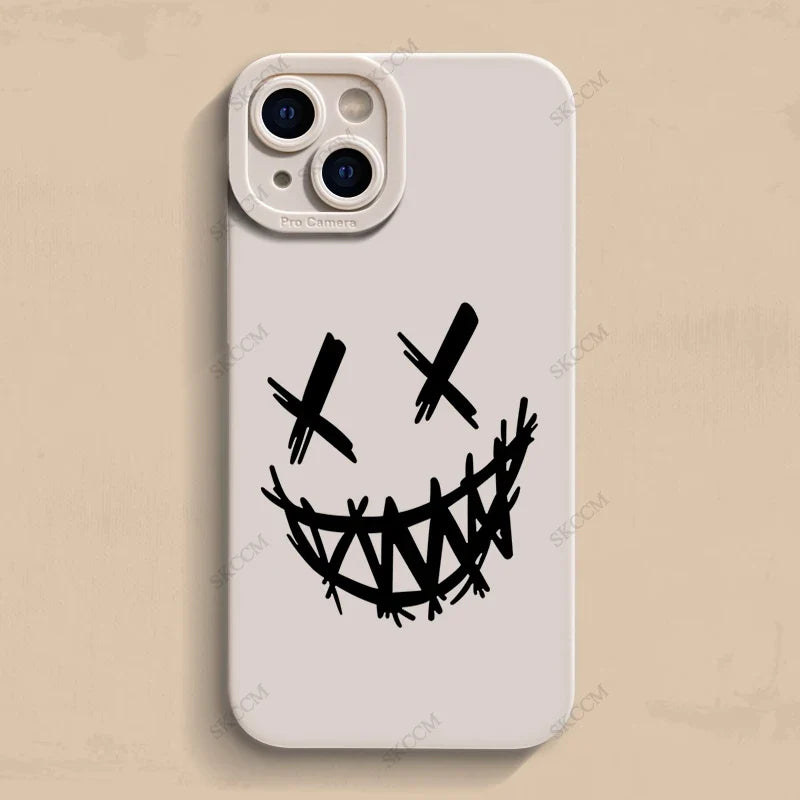 Smiling Devil Phone Case For iPhone