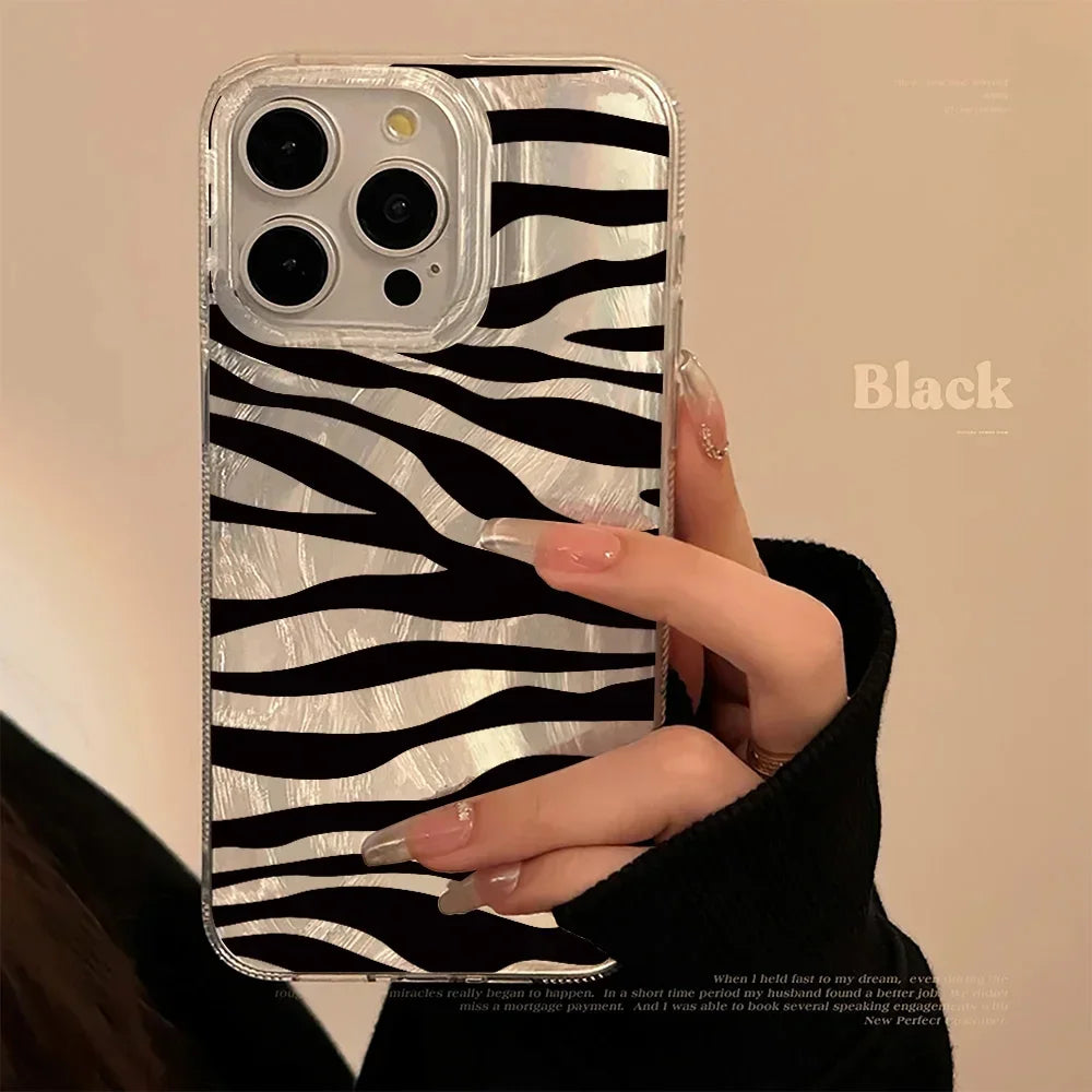 Luxury Laser Wave Pattern Phone Case