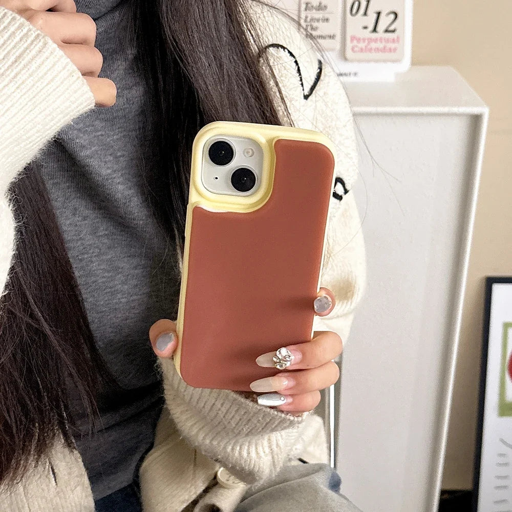 Jelly Colored Liquid Women Girls Magnetic Slim Soft Silicone Phone Case