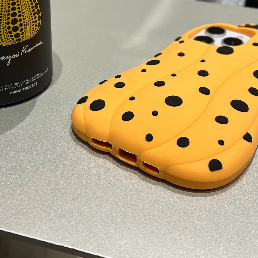 Vegetable Polka Dots Pumpkin Phone Case