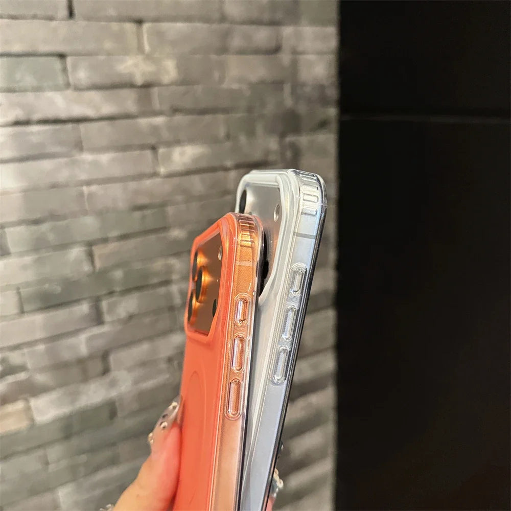 Luxury Frosted Magnetic Case For Magsafe Magnetic Phone Case For iPhone