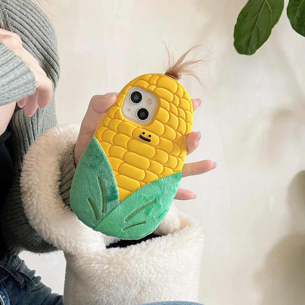 Funny 3D Corn Phone Case