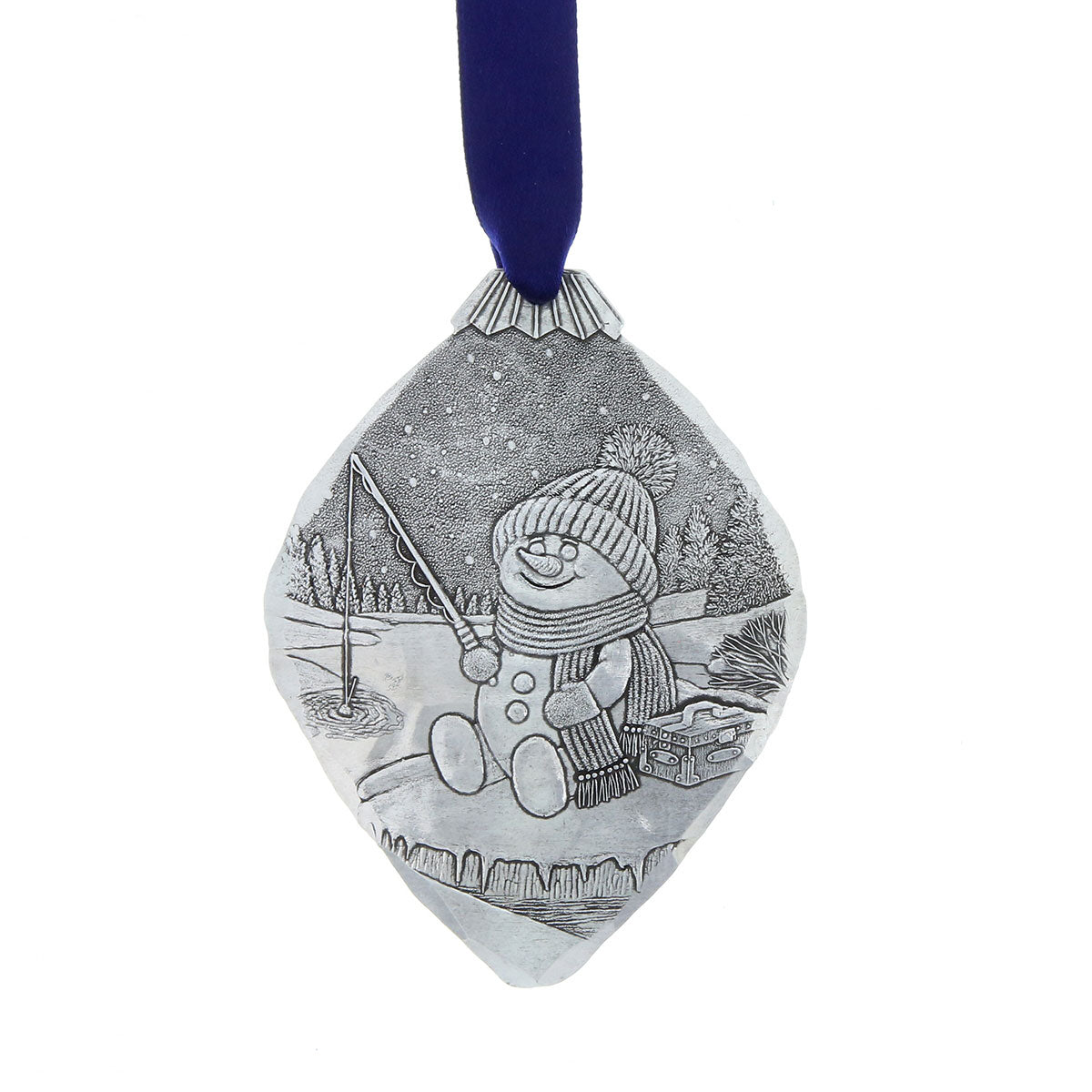 Frosty Fisherman Ornament