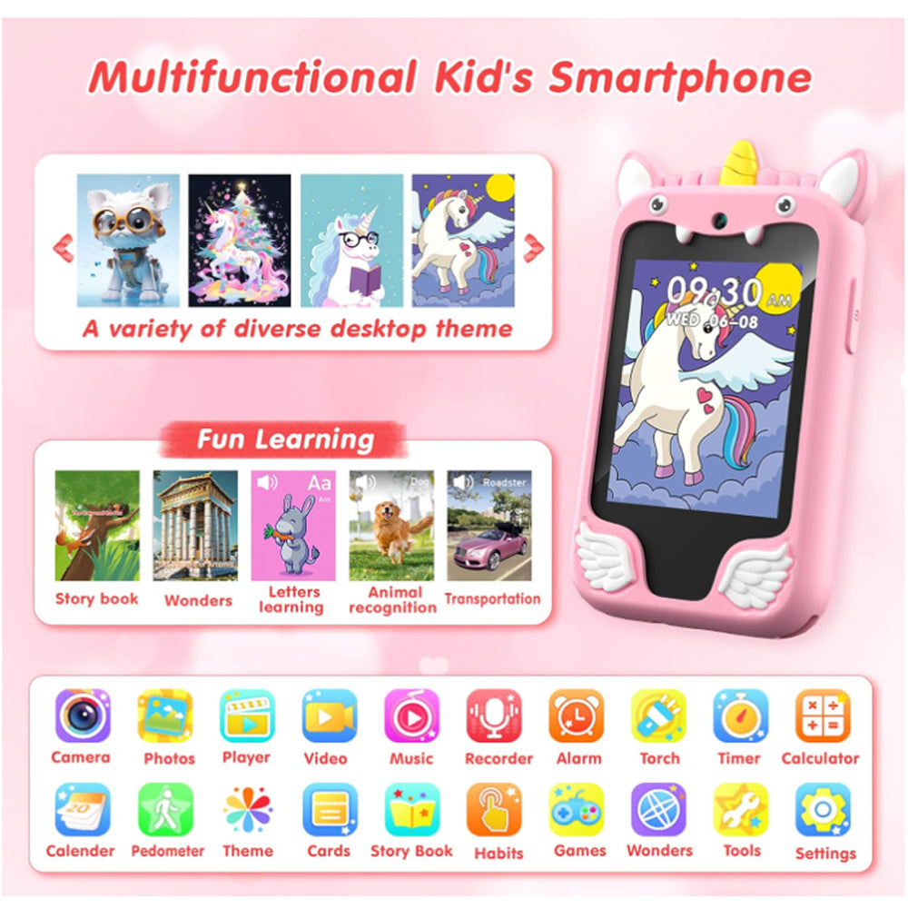 Unicorn Play Smartphone with Touchscreen Games