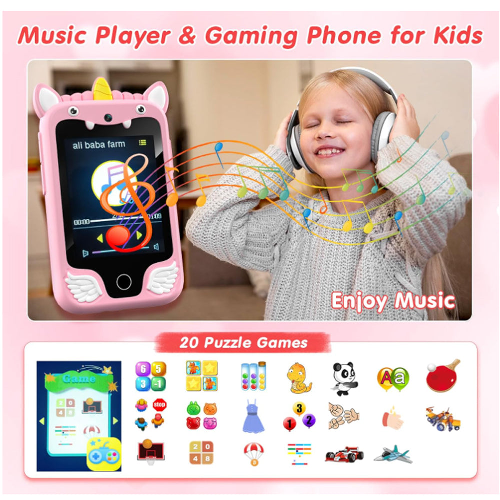 Unicorn Play Smartphone with Touchscreen Games