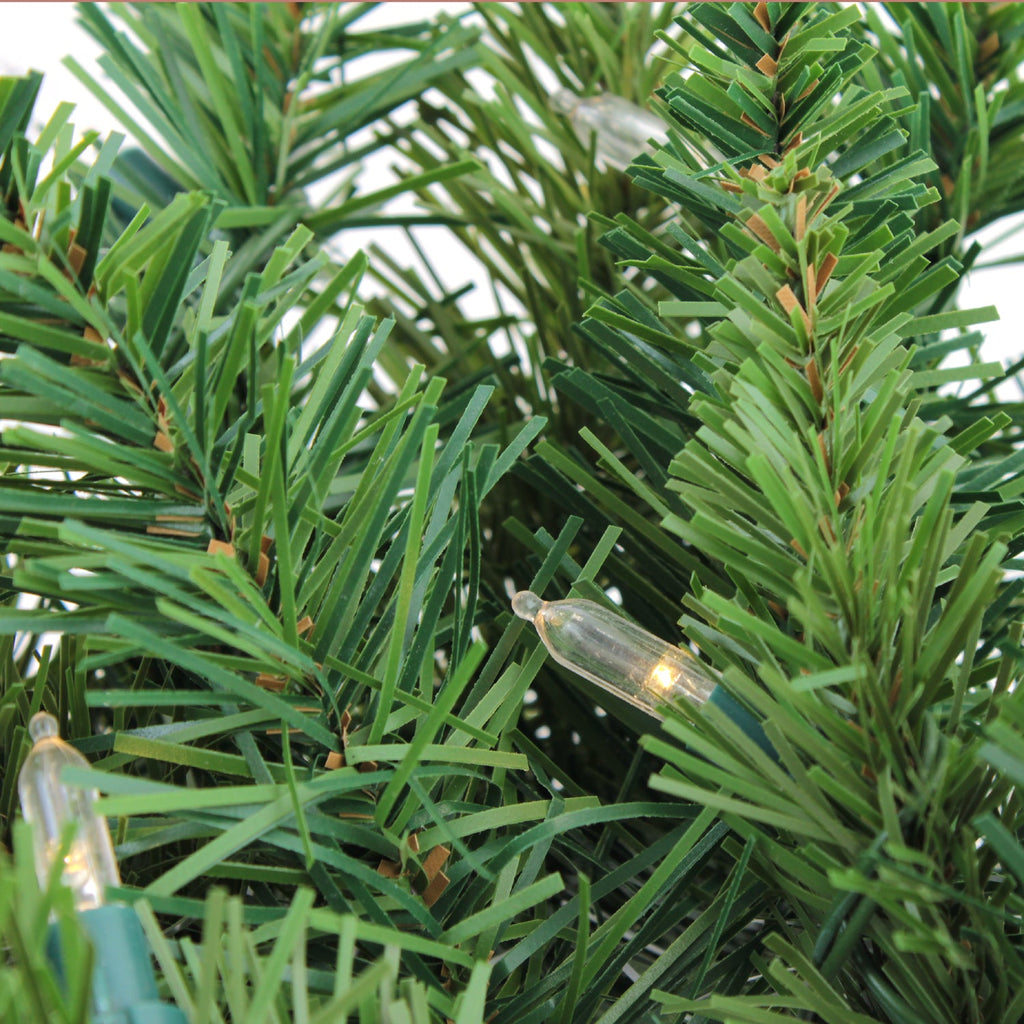 Prelit Salem Pine Wreath