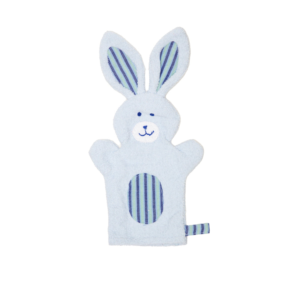 Bunny Bath Mitt & Washcloth – Clover the Rabbit