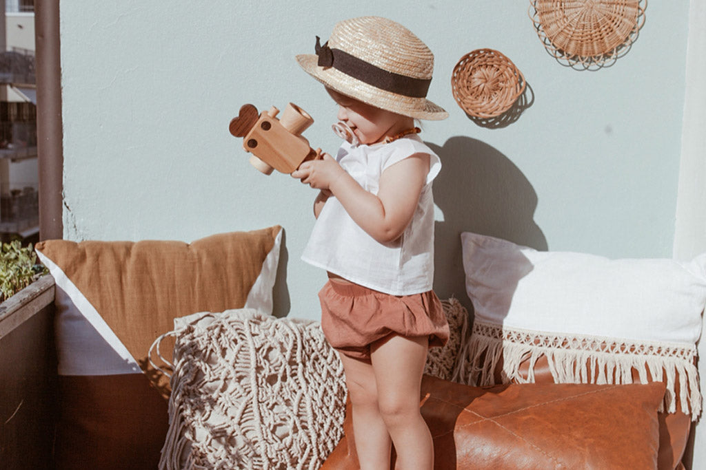Super 8 Wooden Toy Camera