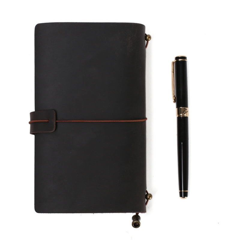 Handmade Leather Journal, Journals for Men, Leather Notebook, Rustic Leather Diary 00002