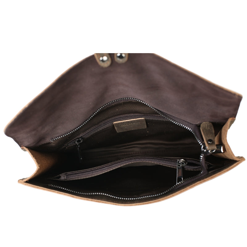 Flash Sale Handmade Top Grain Shoulder Bag, Personalized Leather Handbag 9135