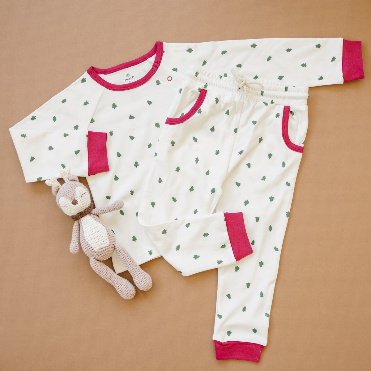Tiny Trees Christmas Organic Cotton Set