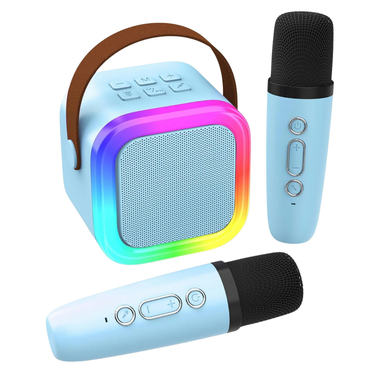 Portable Karaoke Machine with Wireless Microphone