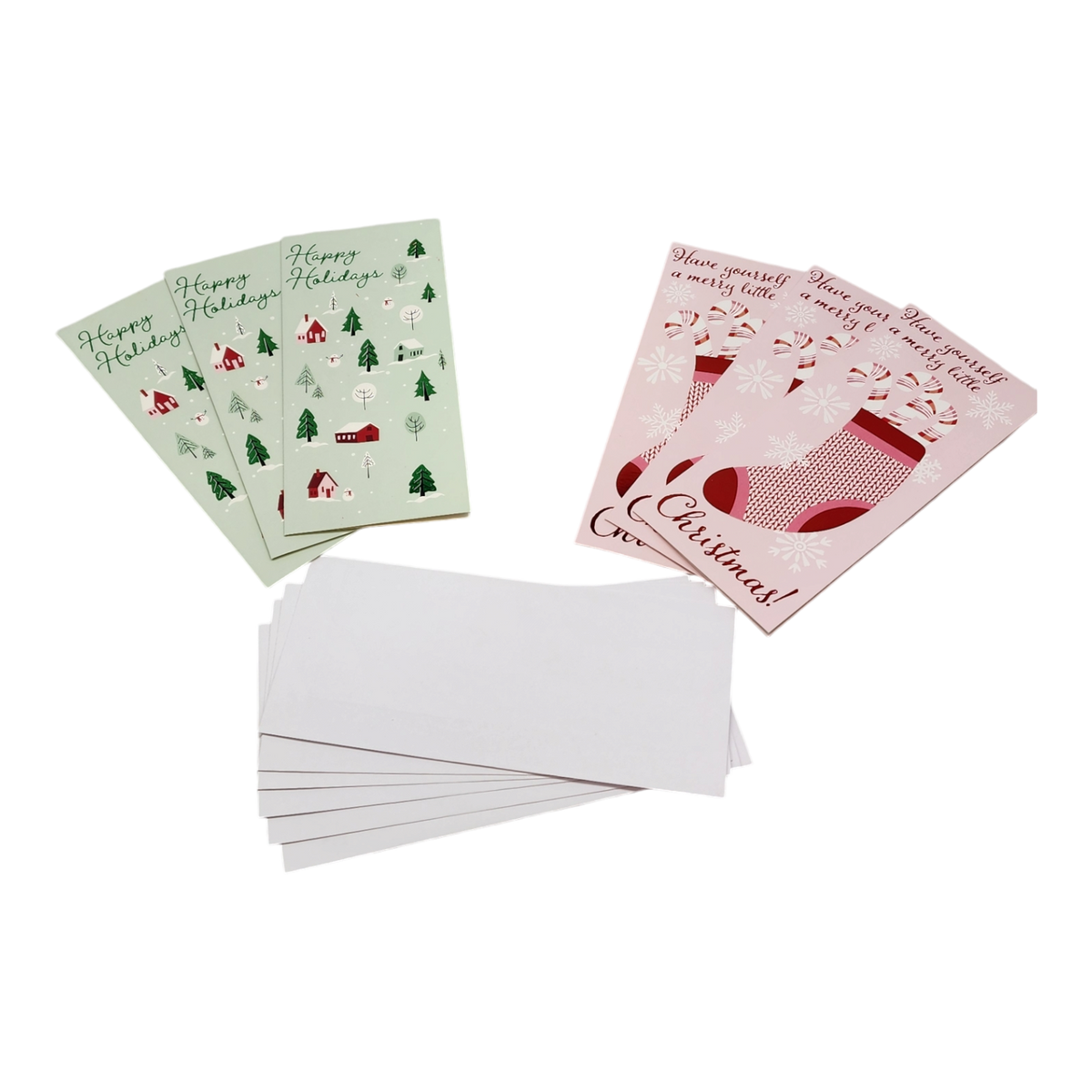 Christmas Money Card Holder - Stocking/Mountainside