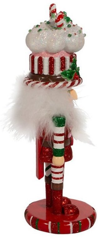 10" Hollywood Bakery Hat Nutcracker - Cake