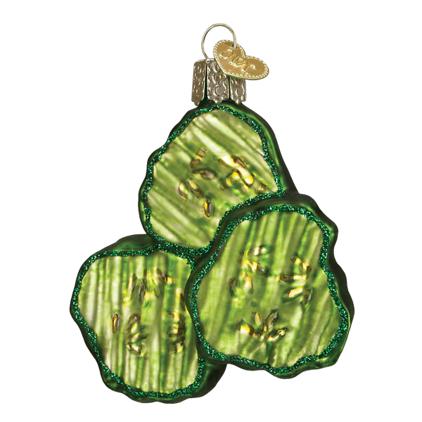 Old World Christmas Pickle Chips