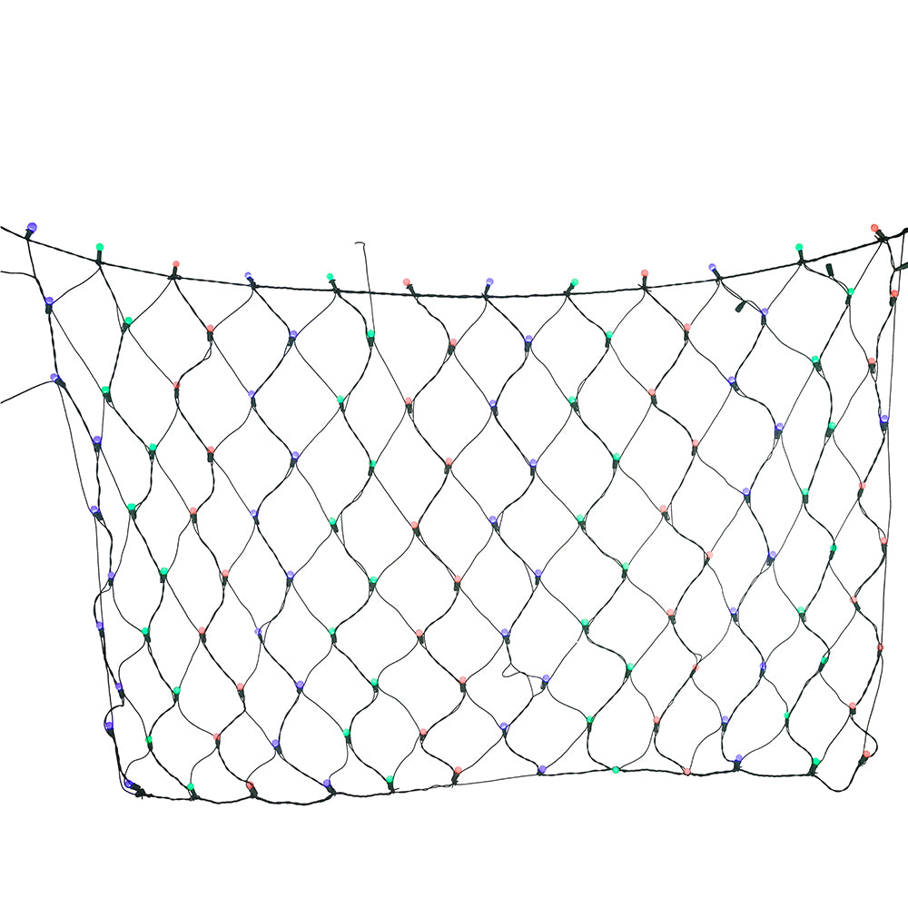 120-Light G15 Frosted Led Color Changing Net Lights