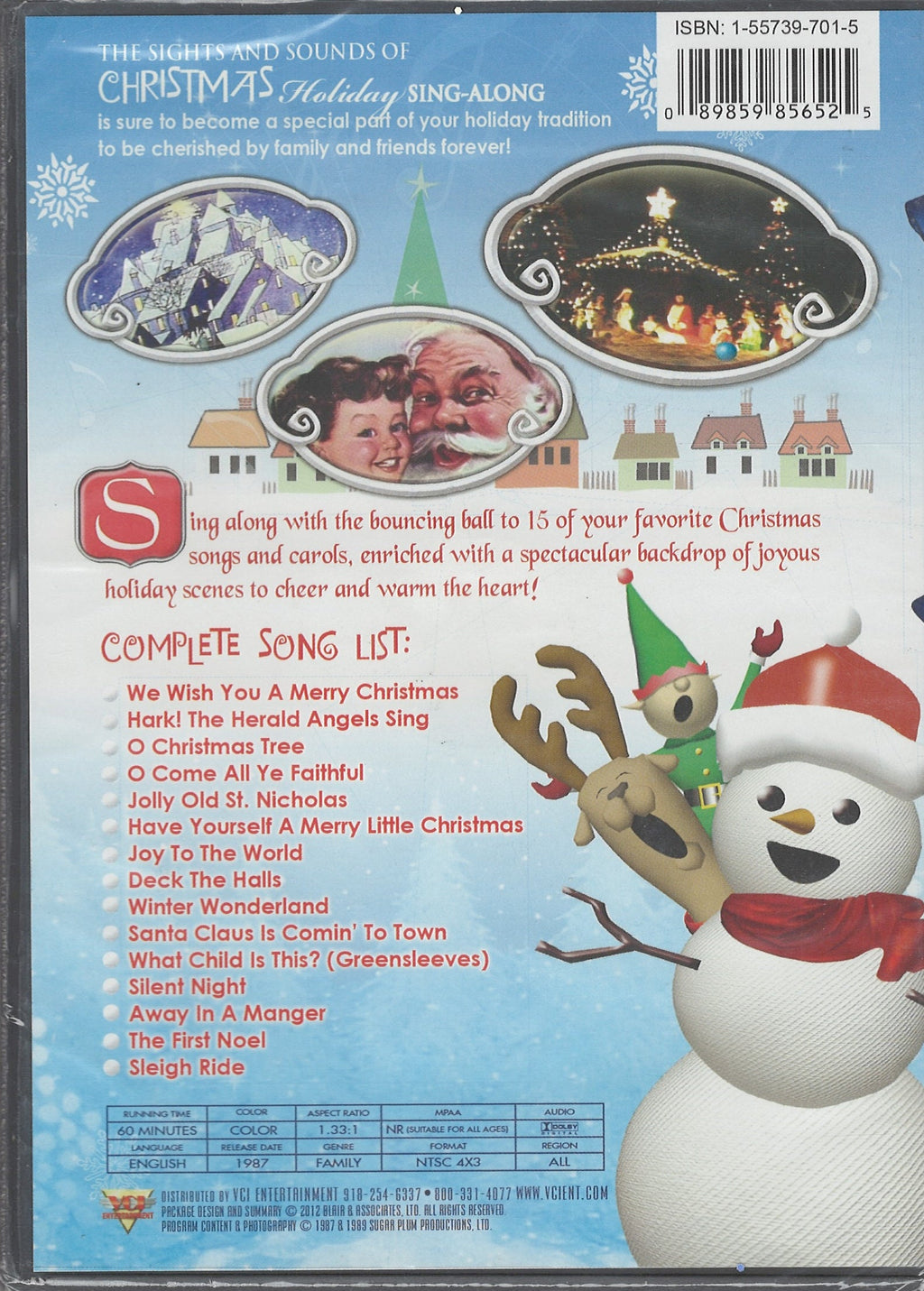 Christmas Holiday Sing-Along DVD