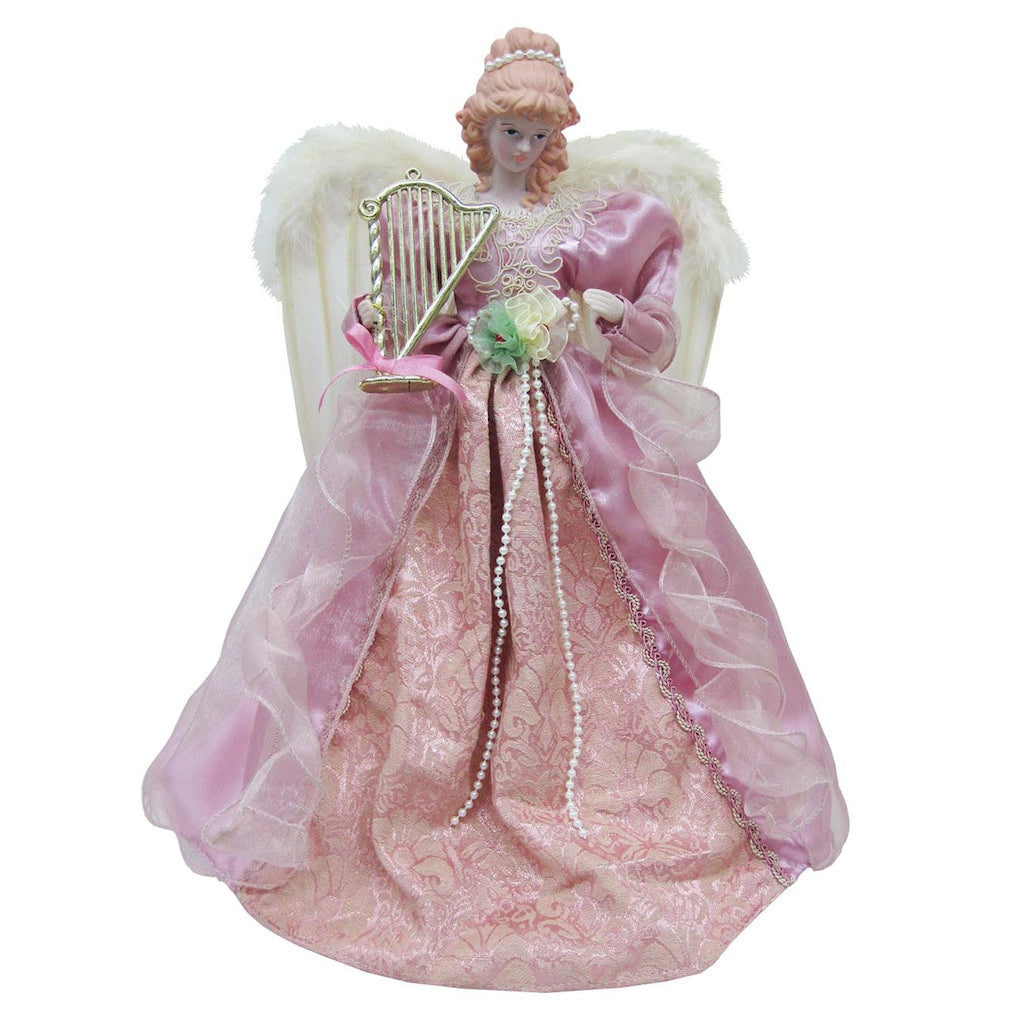 Mauve Victorian Angel Tree Topper
