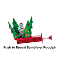 Rudolph The Red Nose Reindeer Christmas Tree Spinner